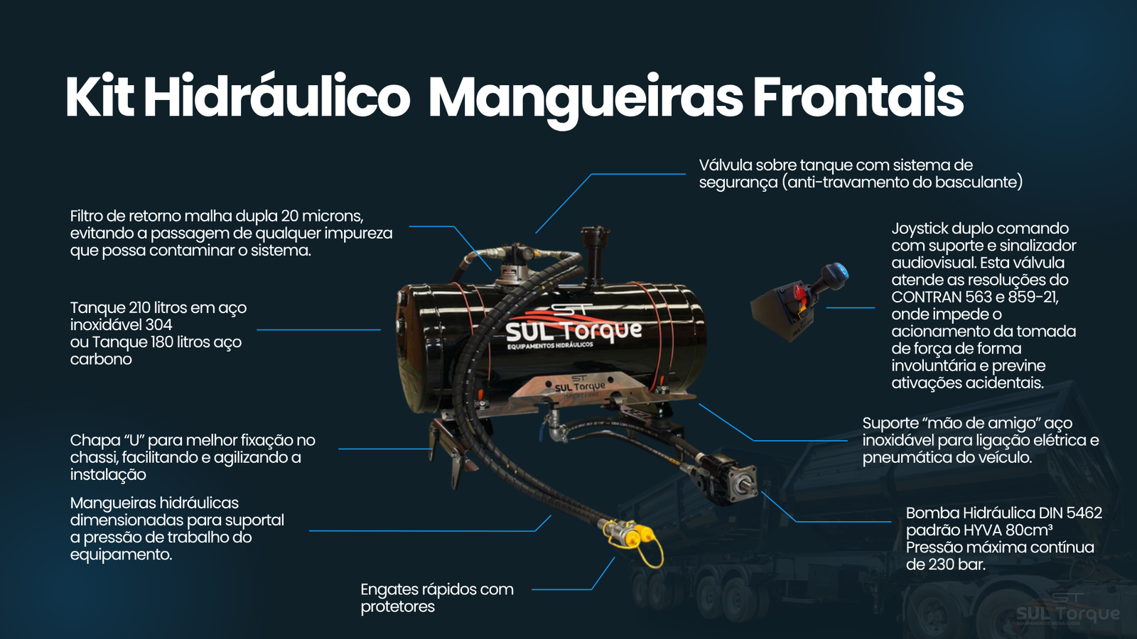 Kit Hidráulico Convencional