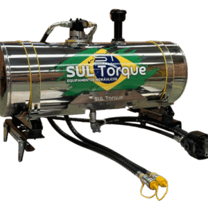 Kit Hidráulico Inox para Caçamba Basculante mangueira embutida