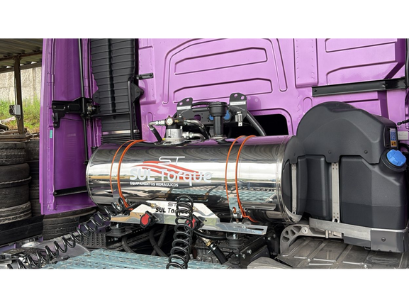 Kit Hidráulico Inox mangueiras embutidas