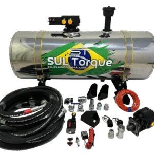 Kit Hidráulico para Caçamba Basculante - Tanque INOX