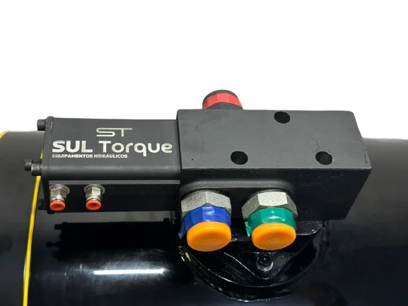 Válvula sobre tanque